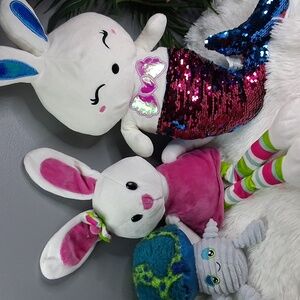 Adorable Bunny Plush Toy 3 Pcs Bundle